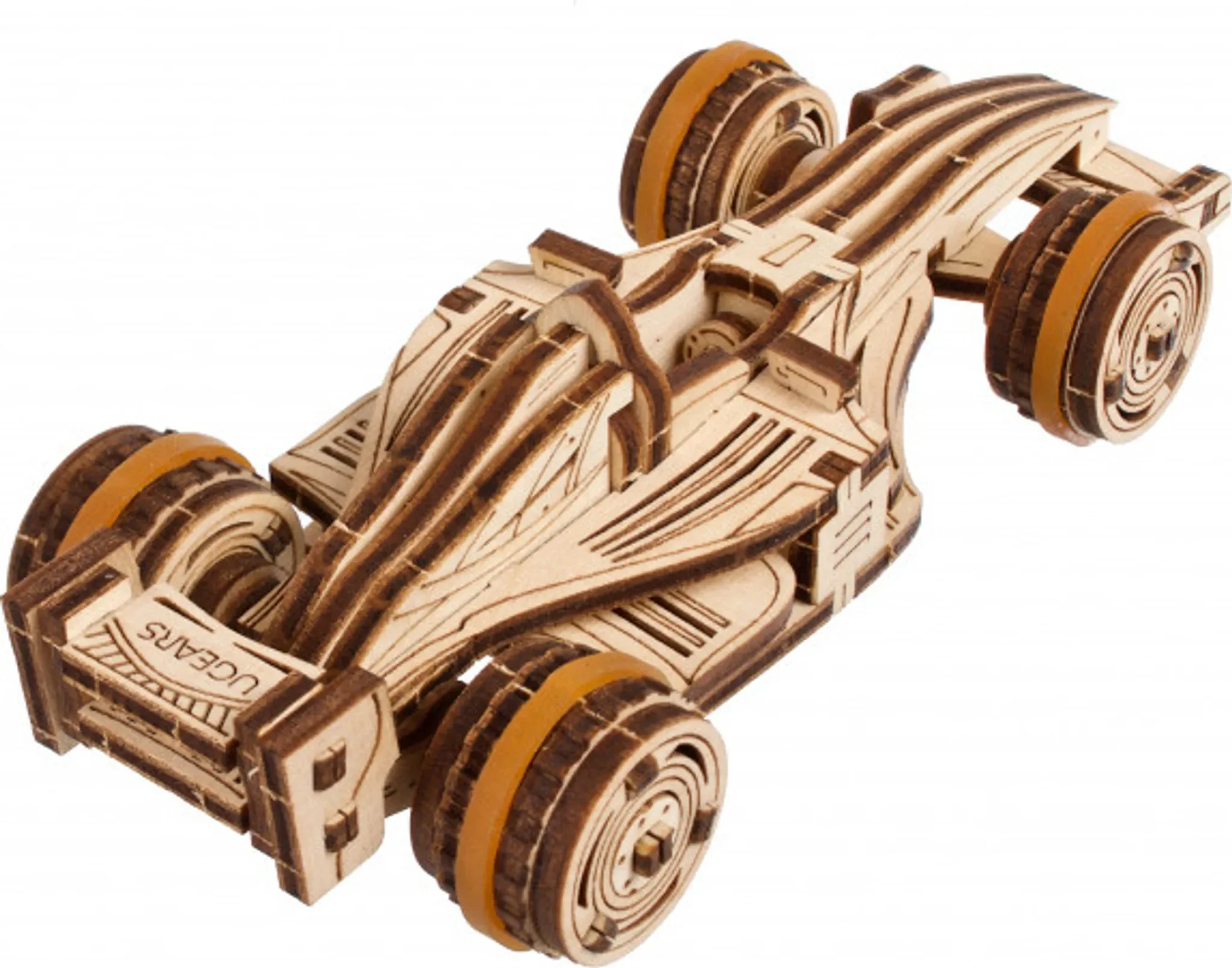 Compact Racer – DIY Holzbausatz im Rennwagendesign
